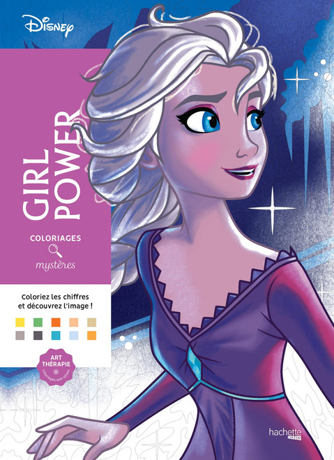 Coloriages mystres Disney - Girl Power