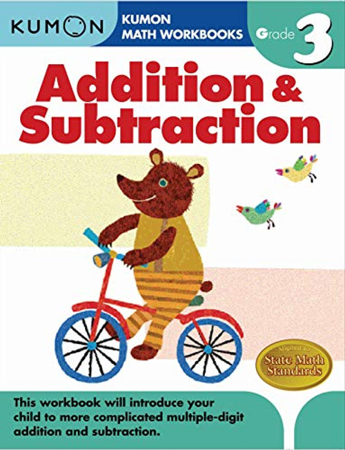 Kumon Grade 3 Addition & Subtraction (Kumon Math Workbooks)