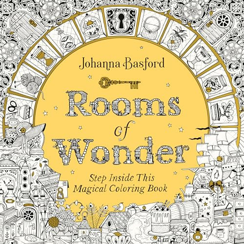 Rooms of Wonder: Step Inside This Magical Coloring Book