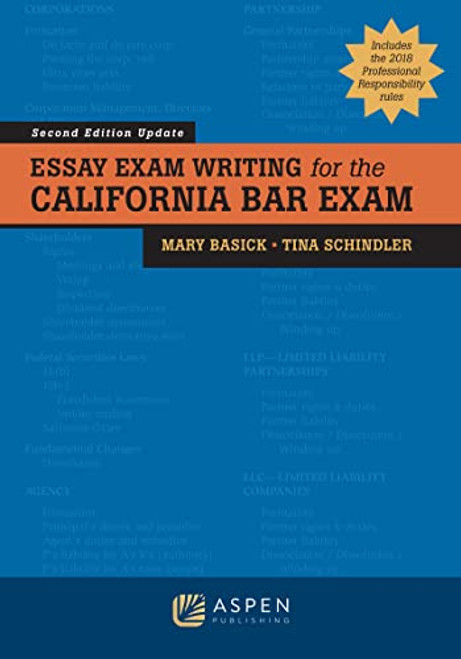 Essay Exam Writing for the California Bar Exam (Bar Review)