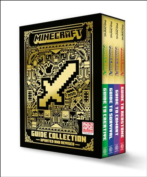 Minecraft: Guide Collection 4-Book Boxed Set (Updated): Survival (Updated), Creative (Updated), Redstone (Updated), Combat