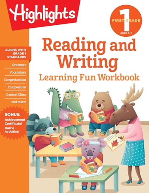 First Grade Reading and Writing (Highlights Learning Fun Workbooks)