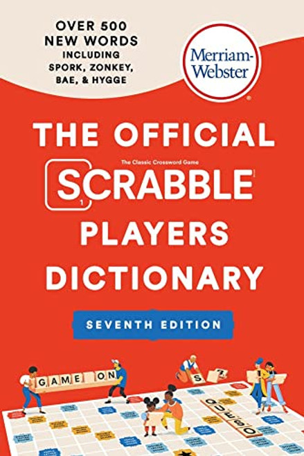 The Official SCRABBLE Players Dictionary, Seventh Ed., Newest Edition, 2023 Copyright, (Trade Paperback)