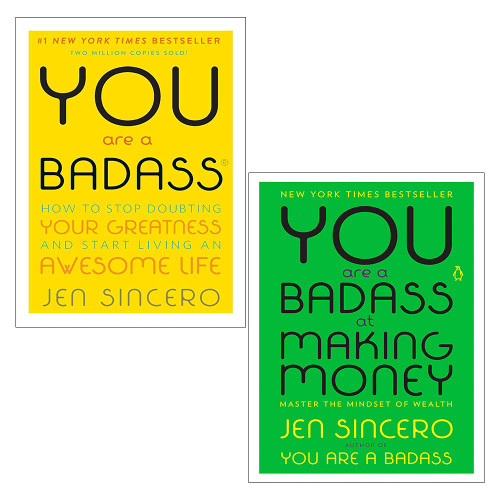 You Are a Badass & You Are a Badass at Making Money 2 Books Collection Set