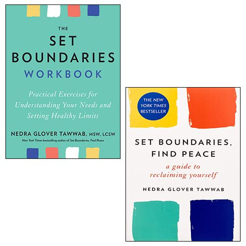 Set Boundaries, Find Peace, The Set Boundaries Workbook 2 Books Collection Set By Nedra Glover Tawwab