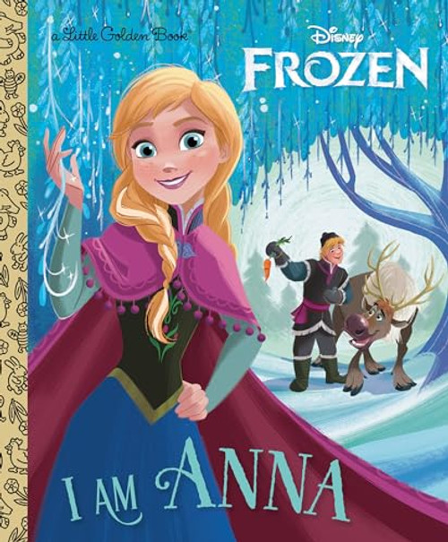 I Am Anna (Disney Frozen) (Little Golden Book)