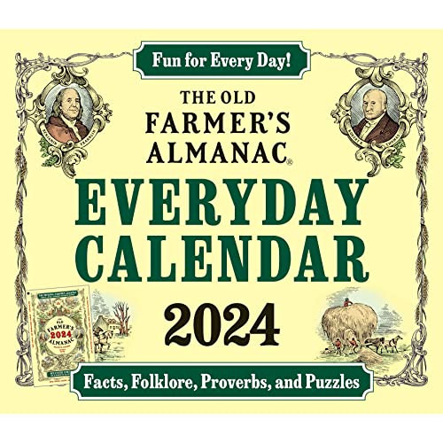 The 2024 Old Farmers Almanac Everyday Calendar
