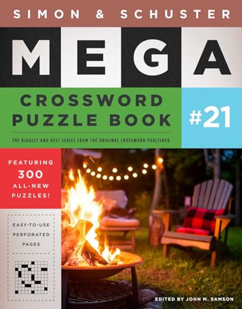 Simon & Schuster Mega Crossword Puzzle Book #21 (S&S Mega Crossword Puzzles)