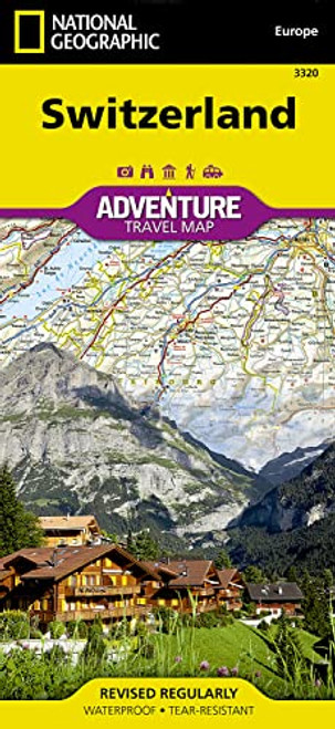 Switzerland Map (National Geographic Adventure Map, 3320)