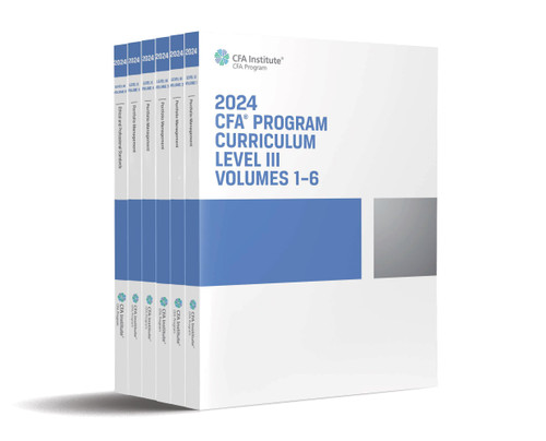 2024 CFA Program Curriculum Level III Box Set