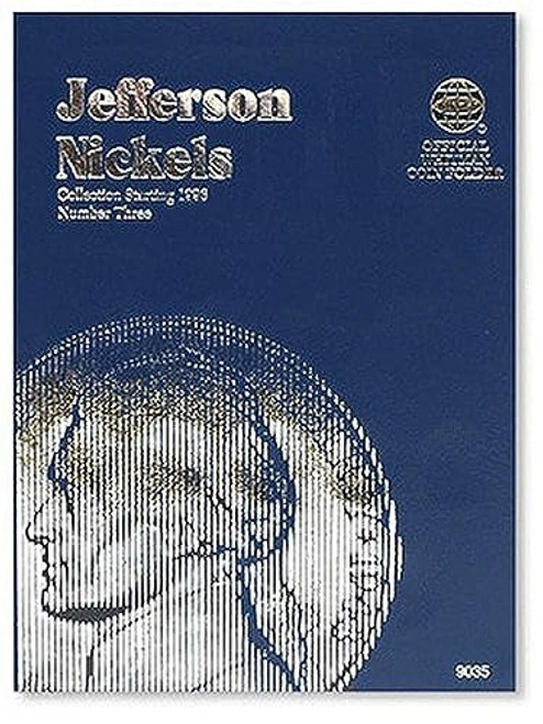 Jefferson Nickels Folder Starting 1996 (Official Whitman Coin Folder)