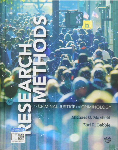 Research Methods for Criminal Justice and Criminology