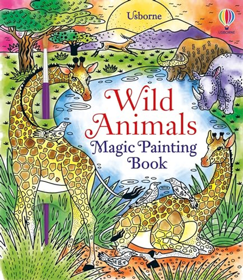 Wild Animals Magic Painting Book (Magic Painting Books)