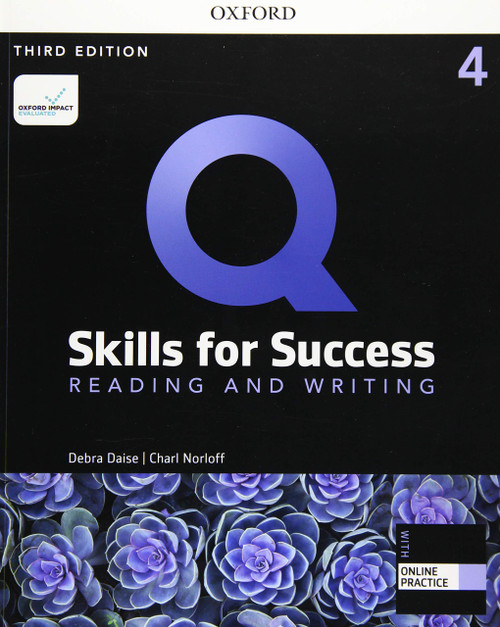 Q Skills for Success Reading and Writing, 4th Level 3rd Edition Student book and IQ Online Access