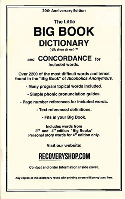 The Little Big Book Dictionary