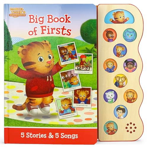 Daniel Tiger Big Book of Firsts for Toddlers: Let's Try New Things Together Includes Stories & Songs about the First Day of School, First Haircut, First Dentist Visit, and More! () ()