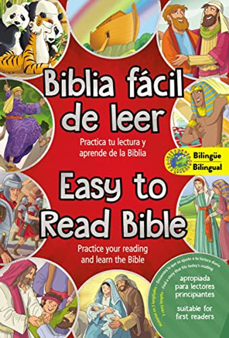 Easy to Read Bible (Bilingual) / La Biblia fcil de leer (Bilinge): Practice your reading and learn the Bible (Spanish Edition)