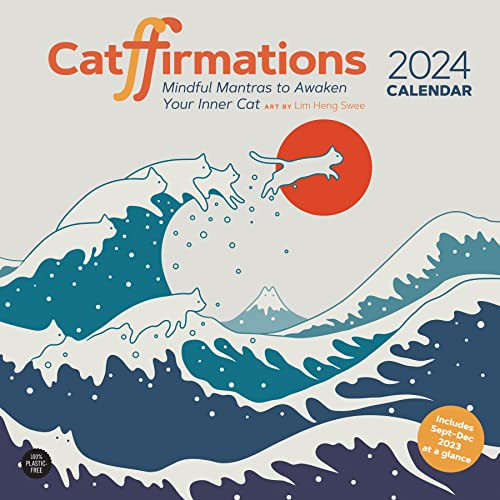 Catffirmations 2024 Wall Calendar