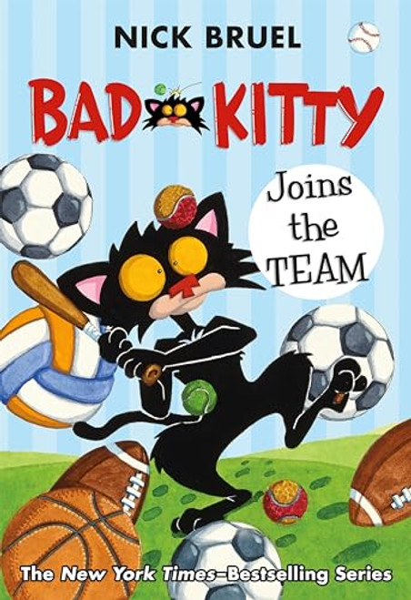 Bad Kitty Joins the Team (paperback black-and-white edition)