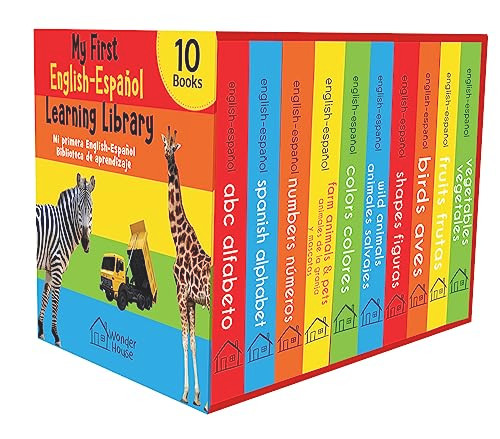My First English - Espaol Learning Library (Mi Primea English - Espaol Learning Library): Boxset of 10 English - Spanish Board Books (Spanish Edition)