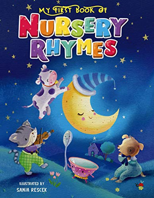 My First Book of Nursery Rhymes - Children's Padded Board Book - Classics