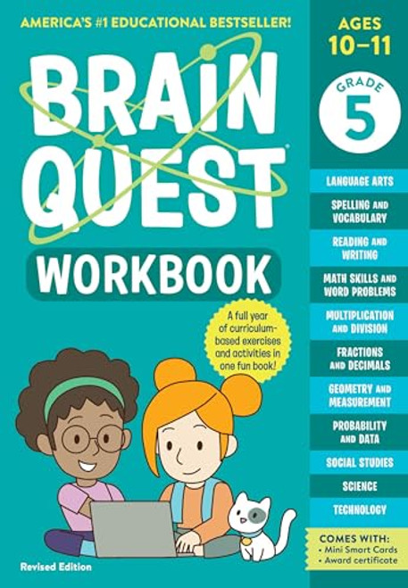 Brain Quest Workbook: 5th Grade Revised Edition (Brain Quest Workbooks)