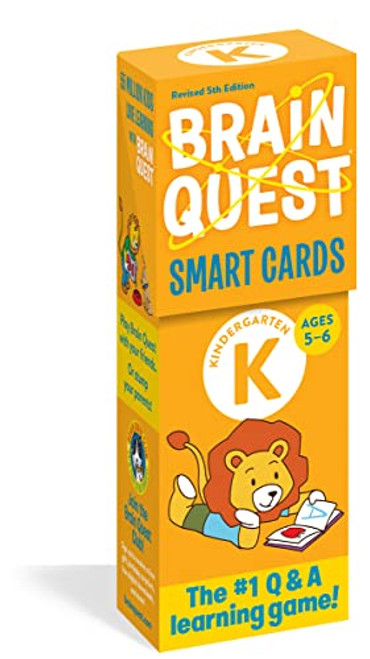 Brain Quest Kindergarten Smart Cards Revised 5th Edition (Brain Quest Smart Cards)