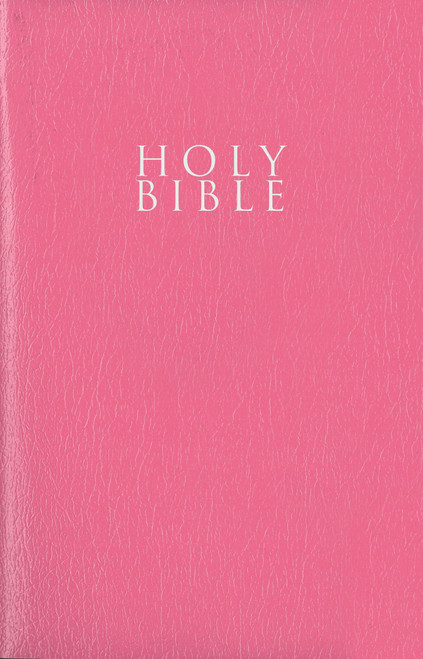 NIV, Gift and Award Bible, Leather-Look, Pink, Red Letter, Comfort Print