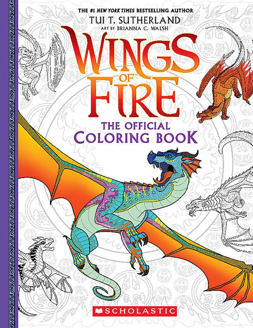 Official Wings of Fire Coloring Book