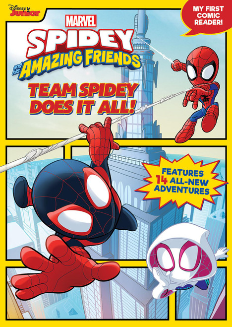 Spidey and His Amazing Friends: Team Spidey Does It All!: My First Comic Reader!