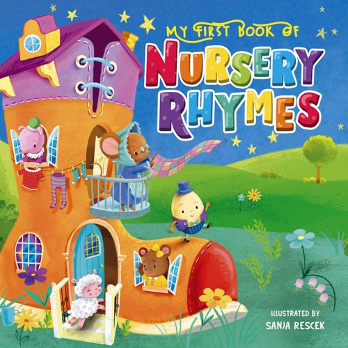 My First Book of Nursery Rhymes - Padded Board Book - Classics