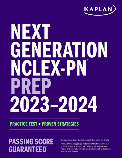 Next Generation NCLEX-PN Prep 2023-2024: Practice Test + Proven Strategies (Kaplan Test Prep)