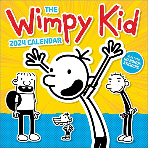 Wimpy Kid 2024 Wall Calendar