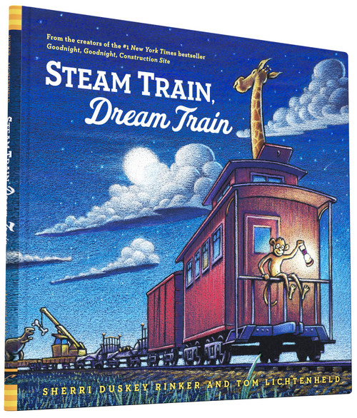 Steam Train, Dream Train (Easy Reader Books, Reading Books for Children) (Goodnight, Goodnight Construction Site)