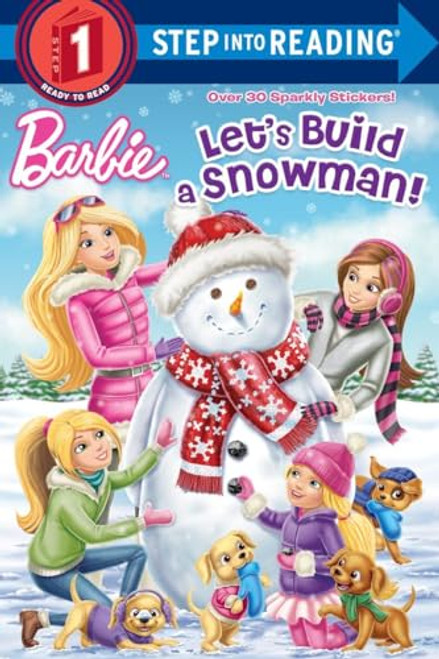 Let's Build a Snowman! (Barbie) (Step into Reading)