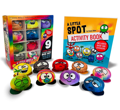 A Little SPOT of Feelings 9 Plush Toys with Activity Book Box Set