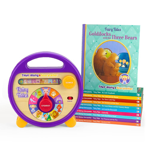 Fairy Tales Take Along Storyteller: Interactive Electronic Music Player/Reader with 11 follow-along books (Children's Interactive Story and Song Carry Along Player With Books)