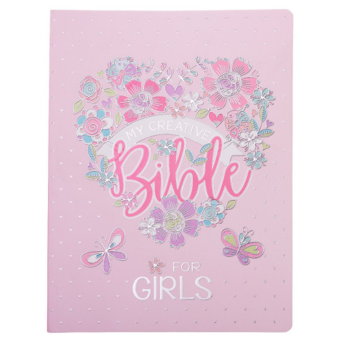 ESV Holy Bible, My Creative Bible For Girls, Softcover w/Ribbon Marker, Illustrated Coloring, Journaling and Devotional Bible, English Standard Version, Pink