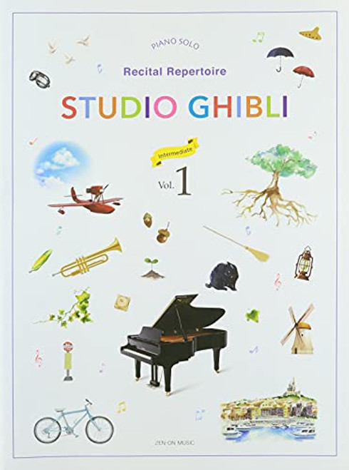 Studio Ghibli: Recital Repertoire - Book 1 Intermediate Level Piano Solo
