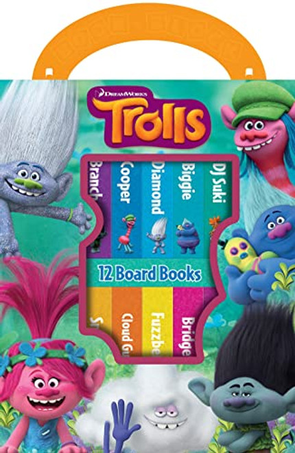 Dreamworks Trolls - My First Library Board Book Block 12-Book Set - PI Kids