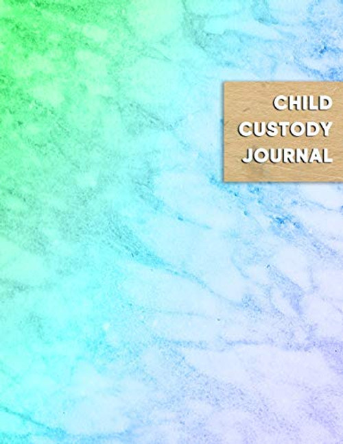 Child Custody Journal: Record diary for custody battles and visitation rights | Record, log and track your kids essential information with this divorce notebook