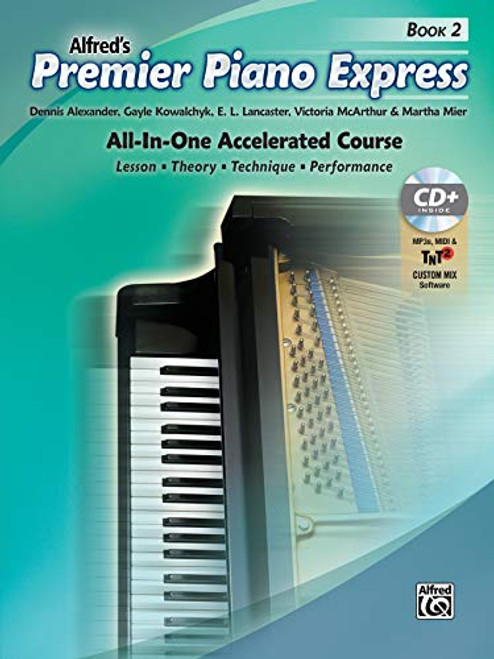 Premier Piano Express, Bk 2: All-In-One Accelerated Course, Book, CD-ROM & Online Audio & Software (Premier Piano Course, Bk 2)