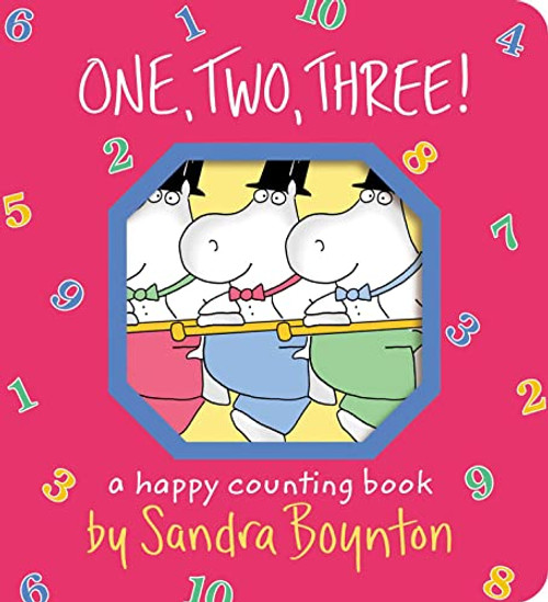 One, Two, Three!: A Happy Counting Book (Boynton on Board)