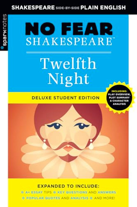 Twelfth Night: No Fear Shakespeare Deluxe Student Edition (Volume 10)