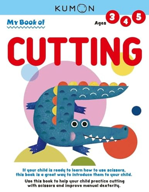 Kumon My First Book of Cutting-Revised Edition-Ages 3-5