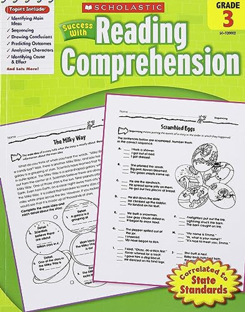 Scholastic Success with Reading Comprehension, Grade 3