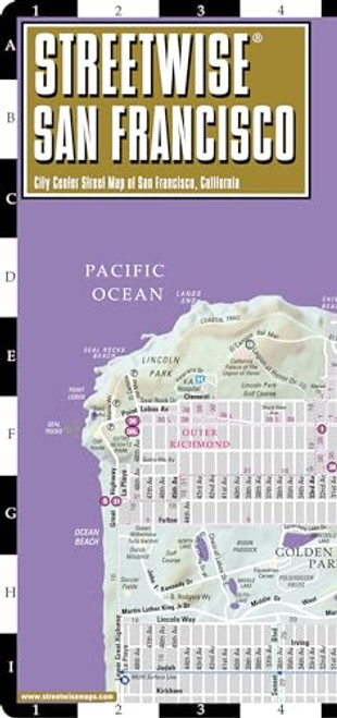 Streetwise San Francisco Map - Laminated City Center Street Map of San Francisco, California (Michelin Streetwise Maps)