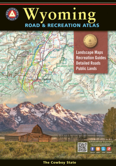 Wyoming Road and Recreation Atlas - 4th Edition, 2020 (Benchmark)