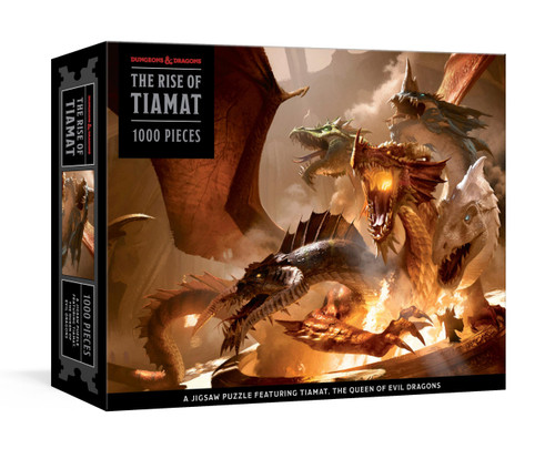 The Rise of Tiamat Dragon Puzzle (Dungeons & Dragons): 1000-Piece Jigsaw Puzzle Featuring the Queen of Evil Dragons: Jigsaw Puzzles for Adults