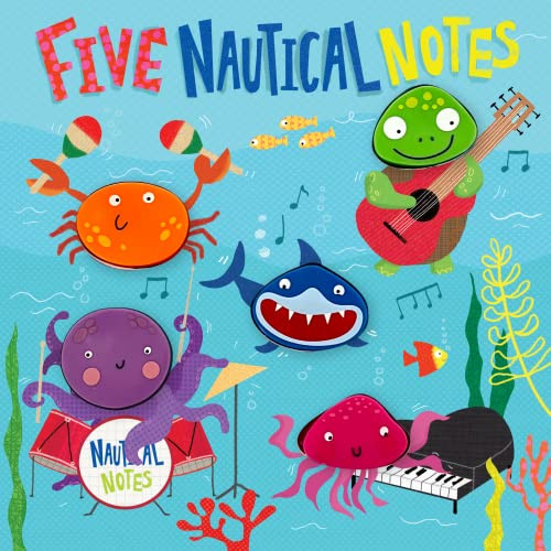 Five Nautical Notes - Children's Touch and Feel Sound Book with Ocean Sounds